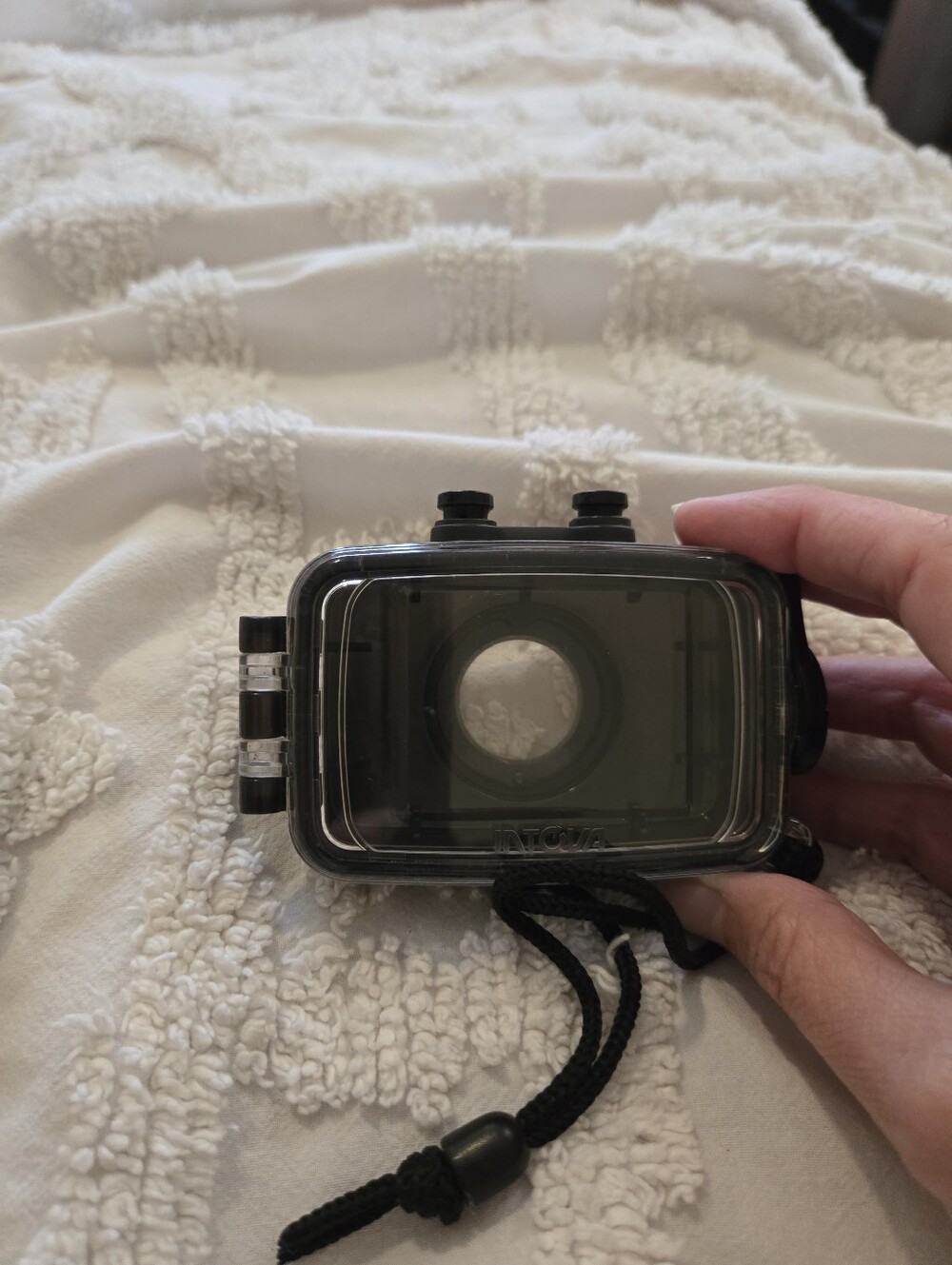 Black Replacement Case For Intova Duo Waterproof Action Camera - Picture 9 of 10